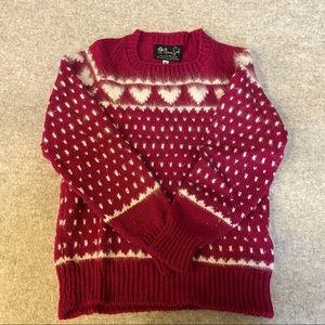 Vintage Marceau Sports Kids Wool Sweater